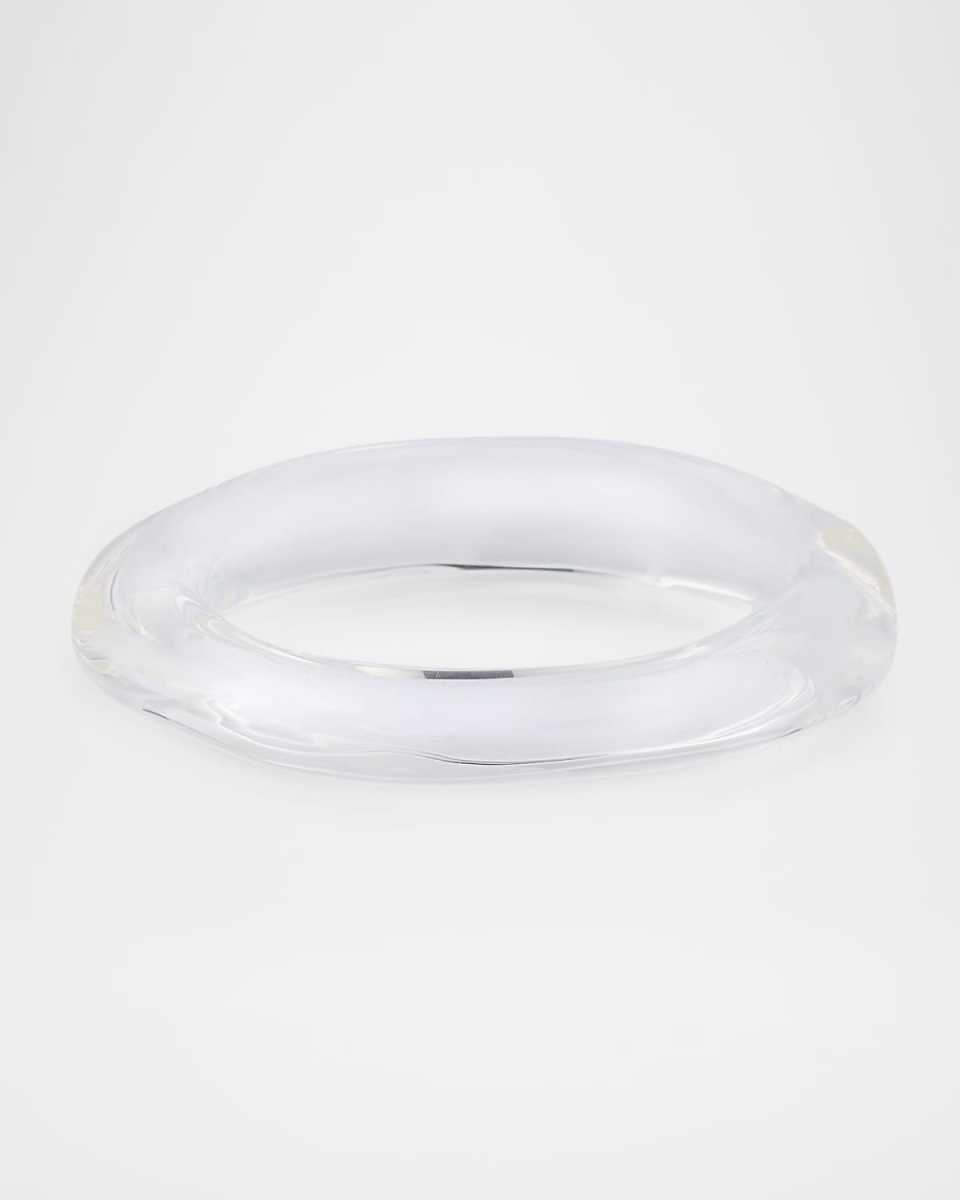 Liquid Lucite Bangle Bracelet